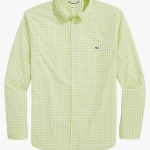 Vineyard Vines Yellow & White Long Sleeve Will donate if doesn’t sell ‼️